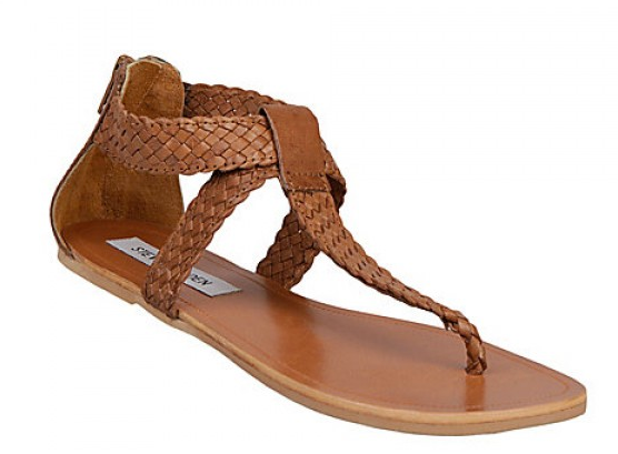 Stylish but comfortable shoes: Steve Madden leather sandals