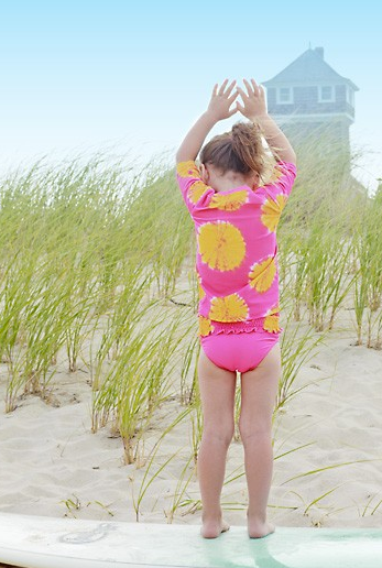 Girls's swimsuit picks: Cabana Life rash guard