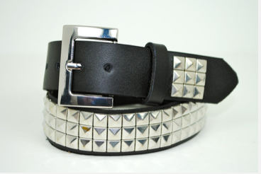 Studded leather belt for kids at My Baby Belts