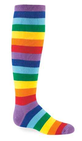 sock it to me / rainbow socks for kids
