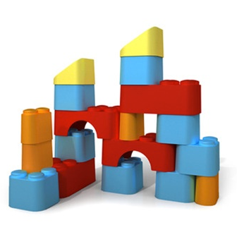Green Toys building blocks | Cattiwampus