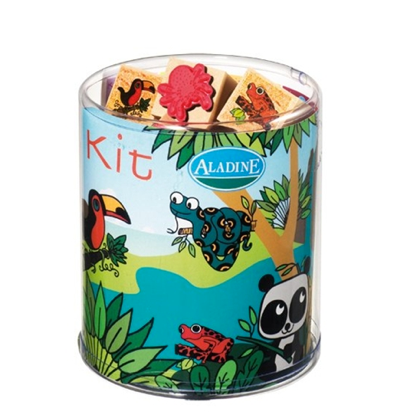 Kids' jungle stamp kit | Cattiwampus