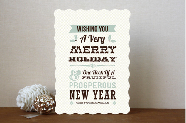 new year's card | minted