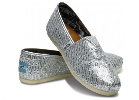 Best girls' clothes of 2012: Toms glitter shoes for girls