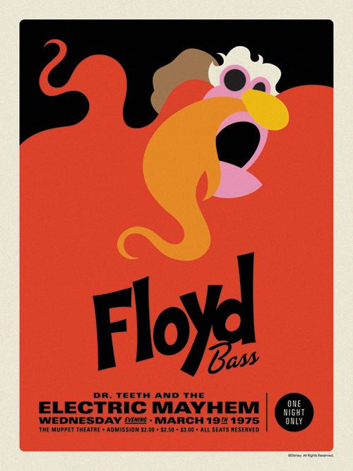 floyd from electric mayhem band