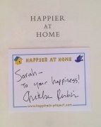 happier at home signed copy