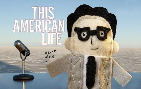 Ira Glass finger puppet