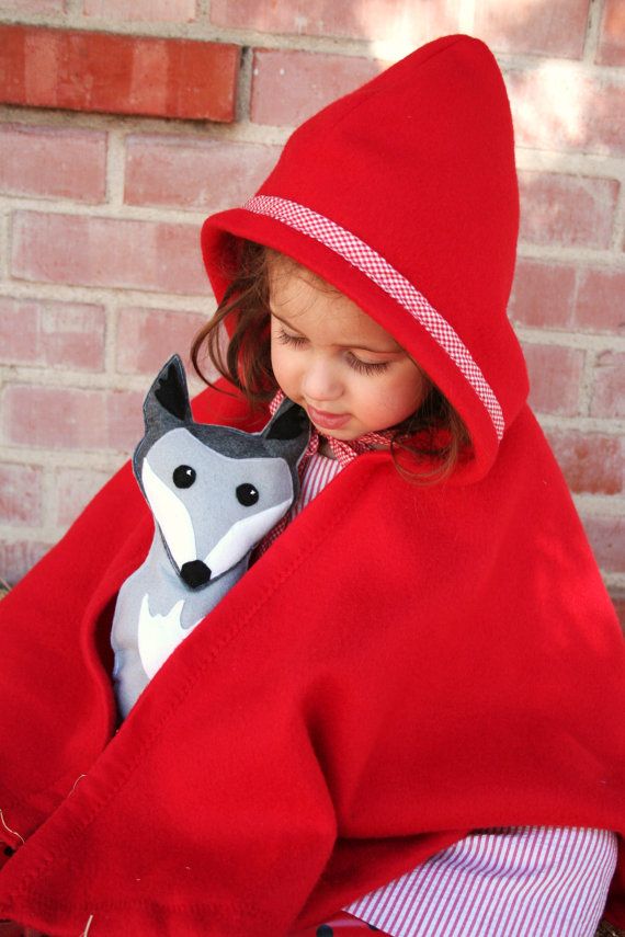 Handmade Red Riding Hood costume