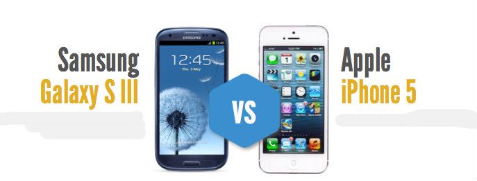 Sortable price comparisons: iPhone 5 vs Galaxy S III