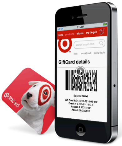 Target Mobile GiftCards