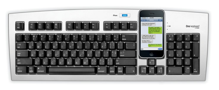 Matias One smartphone compatible keyboard