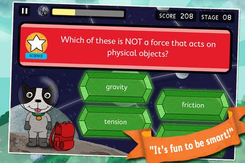 Brain Quest kids' educational app for iPad