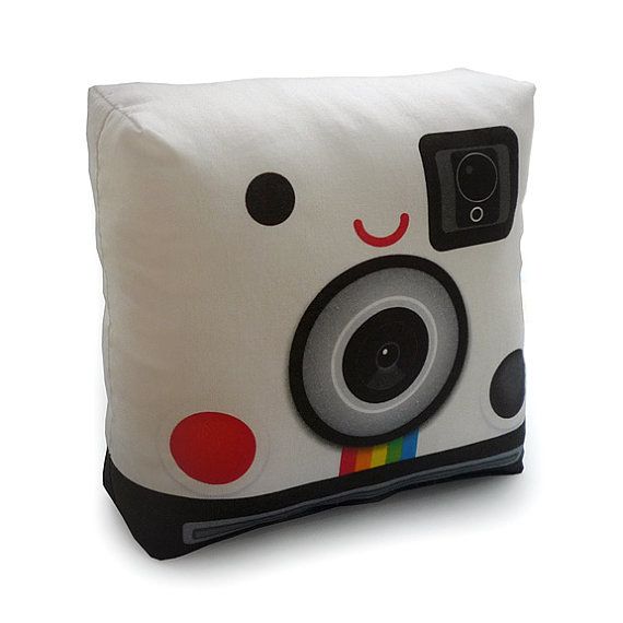 Polaroid camera mini pillow from mymimi