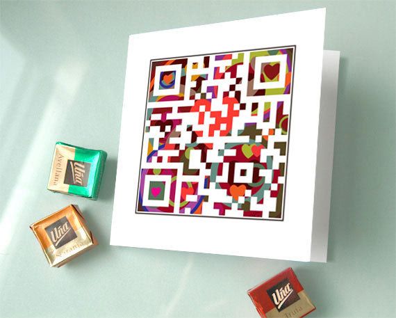 QR Code Mother's Day Card