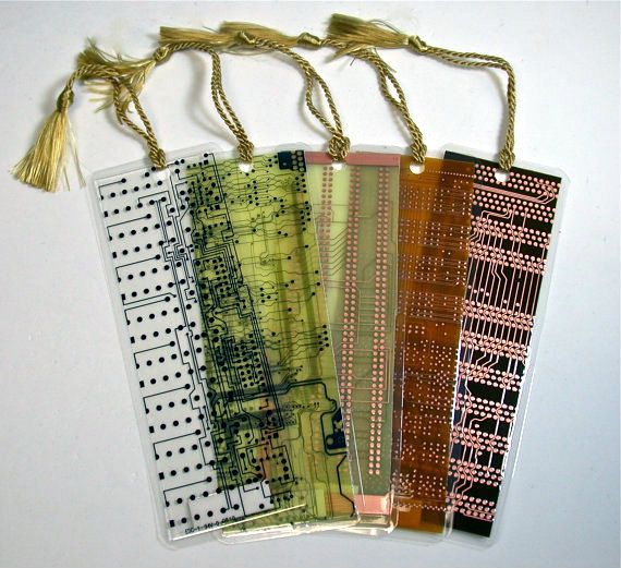 Circuit board bookmarks