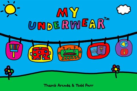 My Underwear by Todd Parr