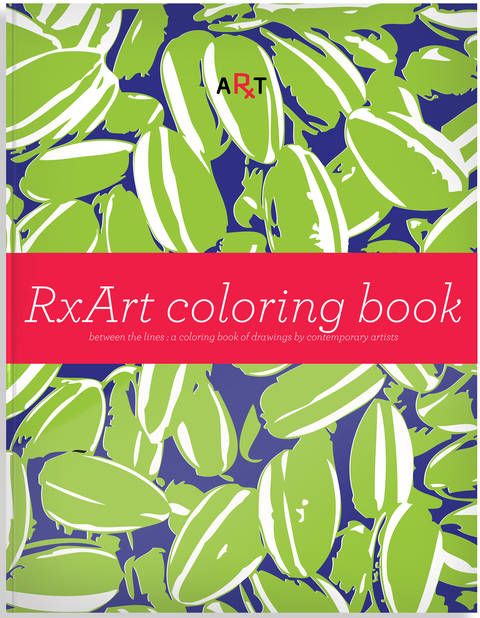 RxArt coloring book cover | Cool Mom Picks