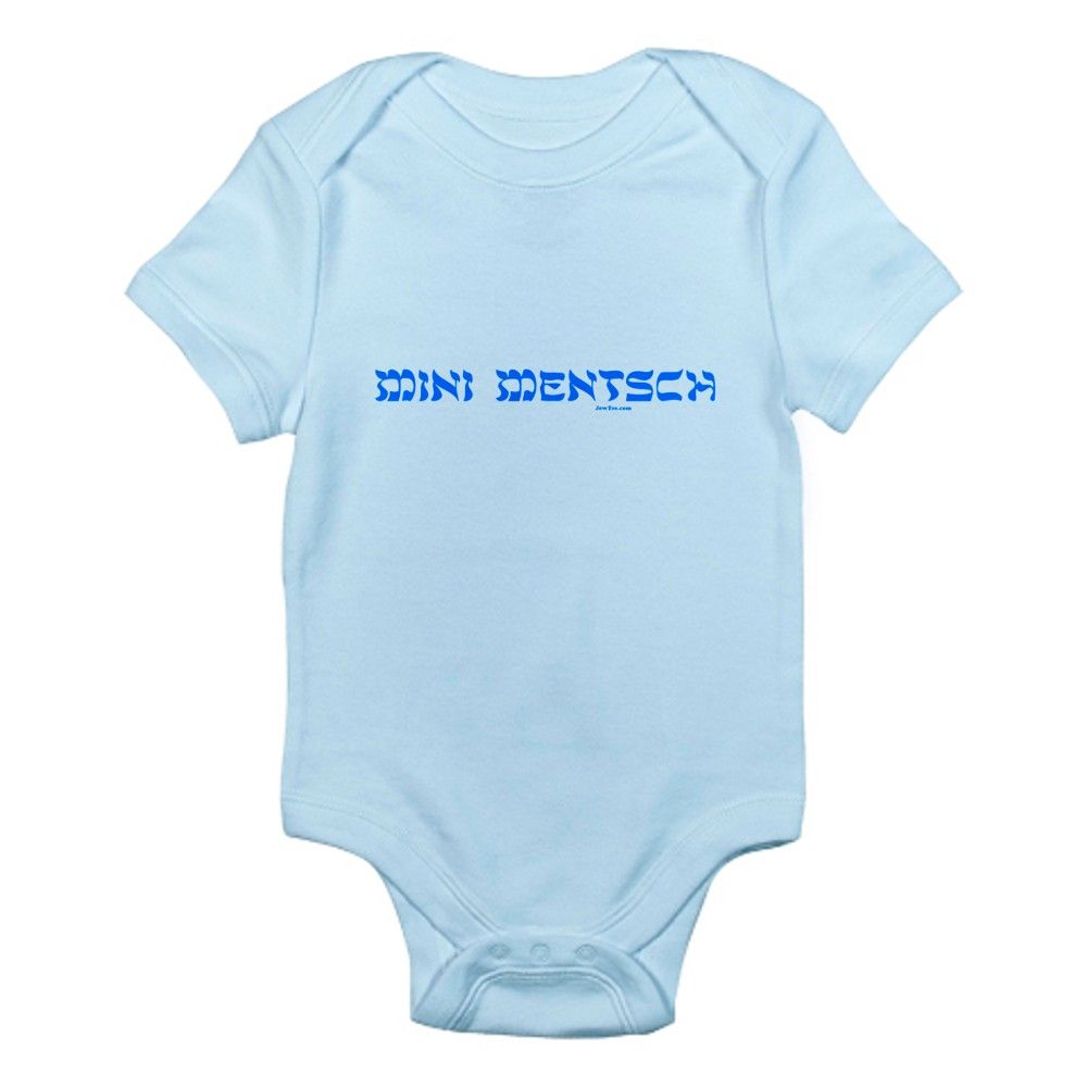 Mini Mentsch Baby Onesie | Cool Mom Picks