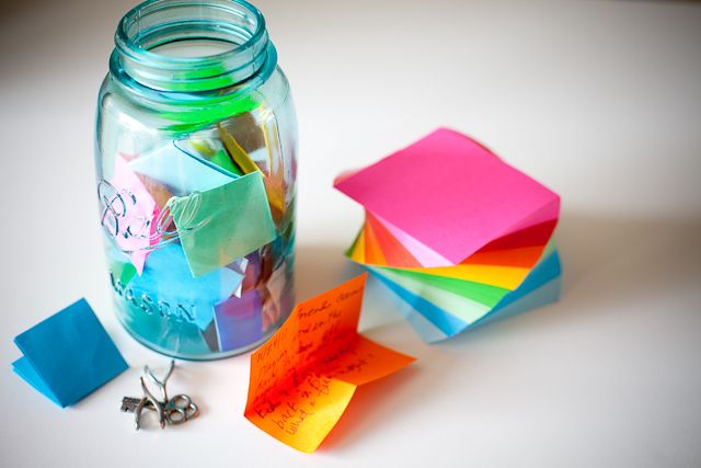 Memory Jar DIY Gift for teachers from Steamy Kitchen | Cool Mom PIcks