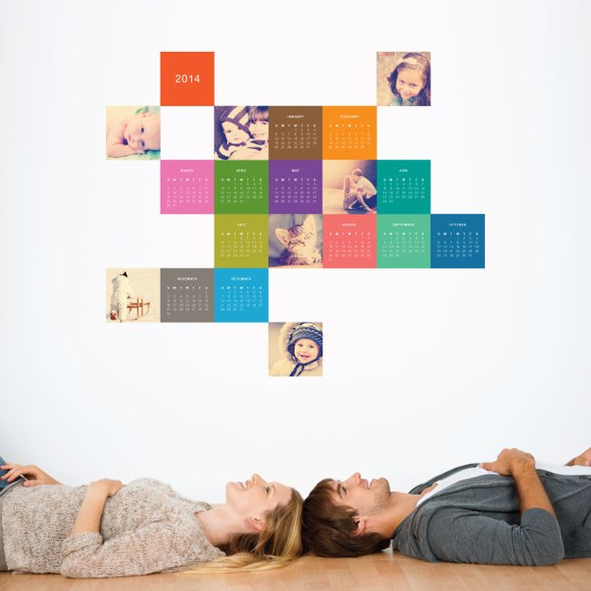 Paper Culture Wall Calendar Decals | Cool Mom Picks