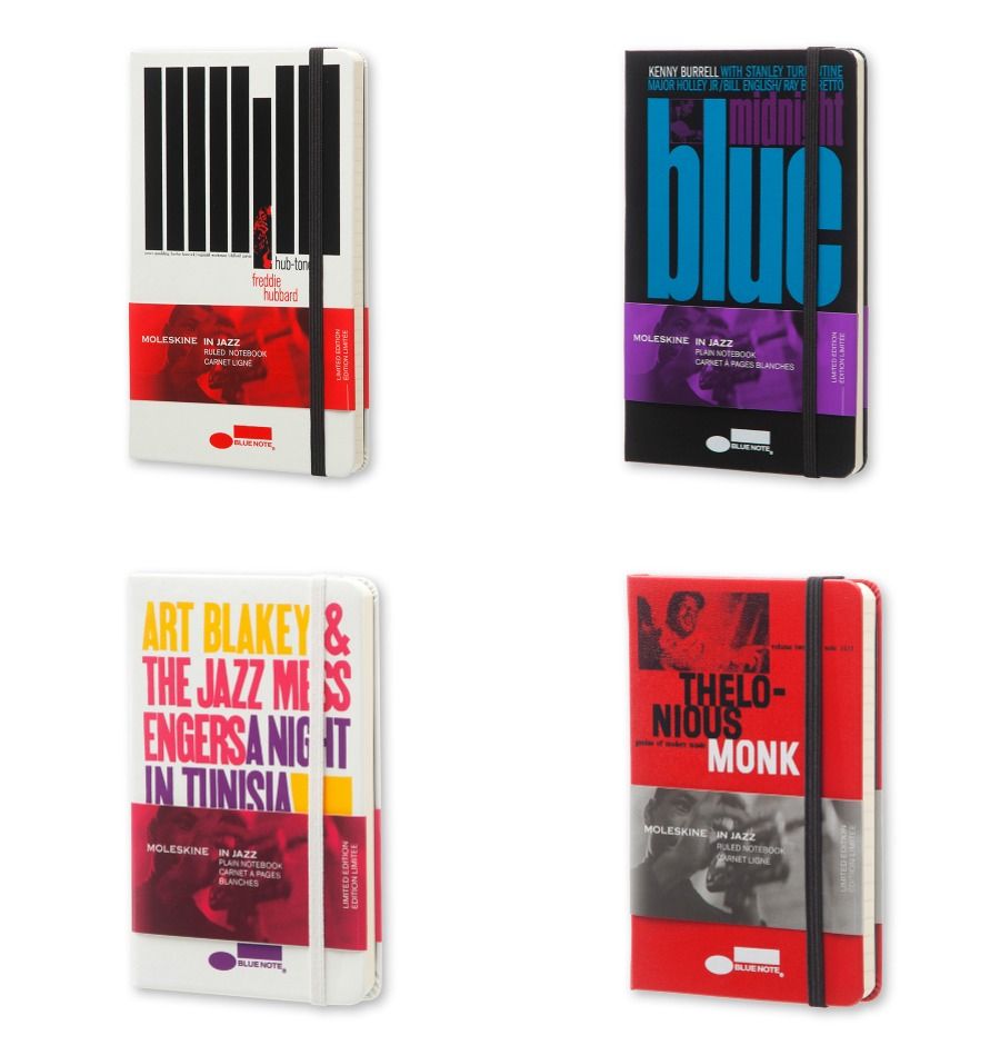 Father's Day gifts under $25: Limited edition Blue Note Moleskine notebooks for jazz lovers