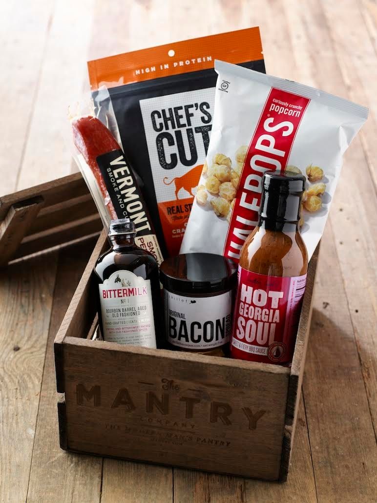 Mantry Father's Day artisanal food crate: Bourbon & BBQ