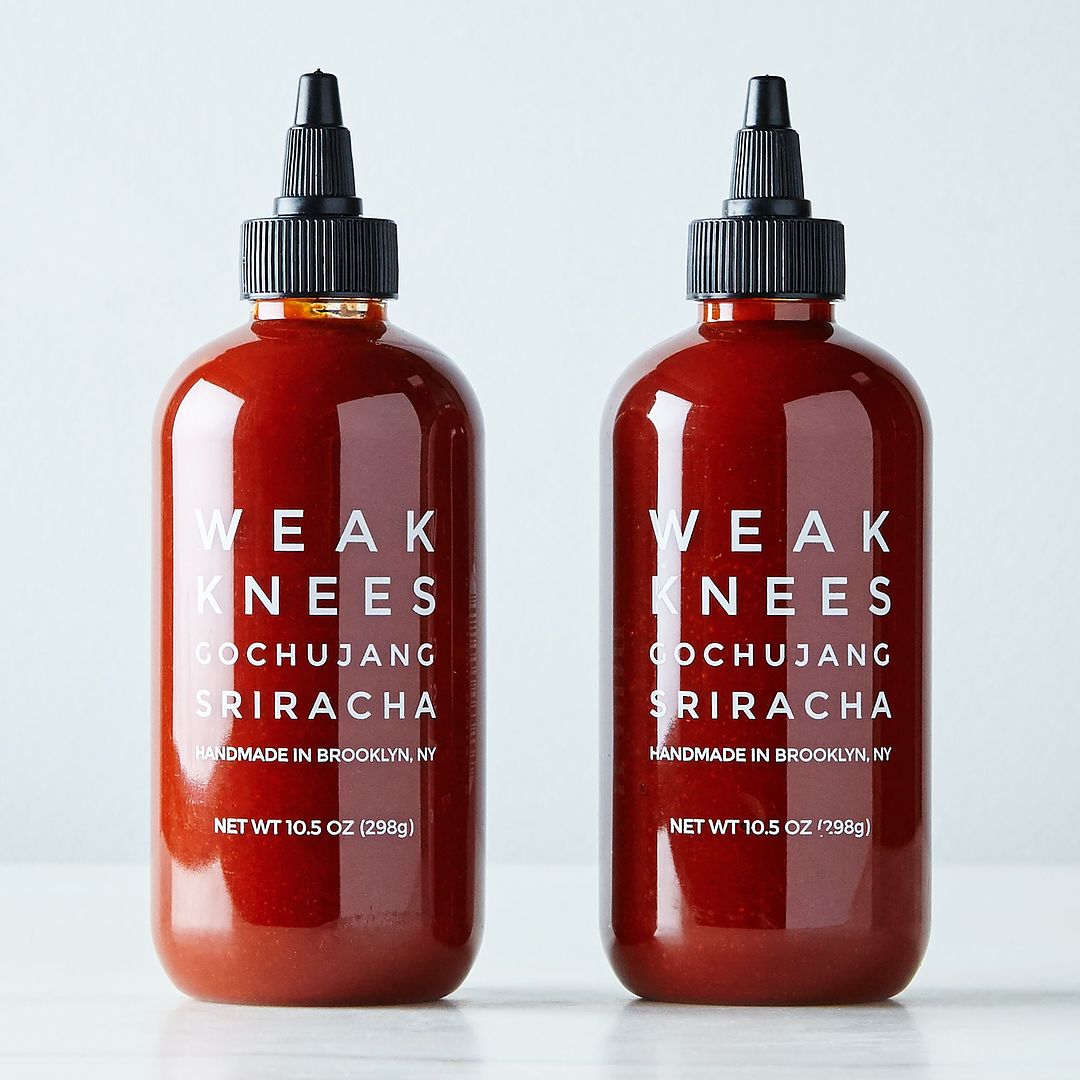 Father's Day gifts under $25: Weak Knees Gochujang Brooklyn-made Sriracha 