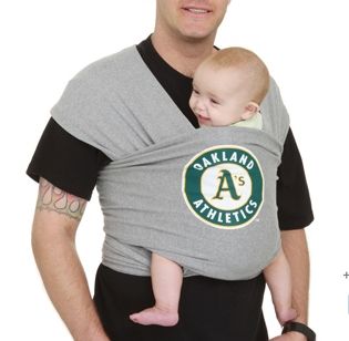 MLB baseball Moby baby wrap | Cool Mom Picks