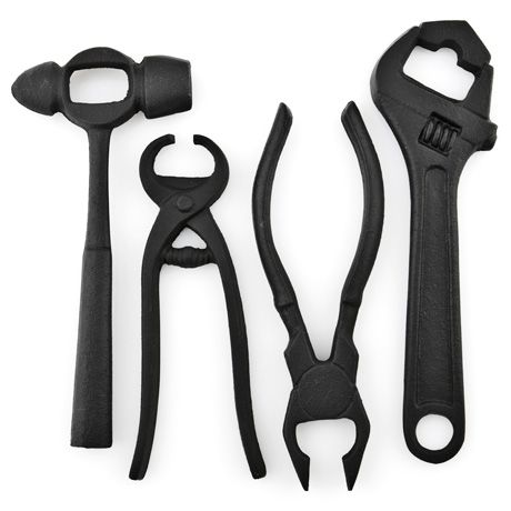 Father's Day gift idea: cast iron tool bottle openers