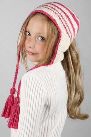 Coolest girls' clothes: ponytail hats from Fit to Flick