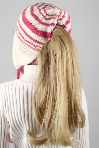 Ponytail hats from Fit to Flick