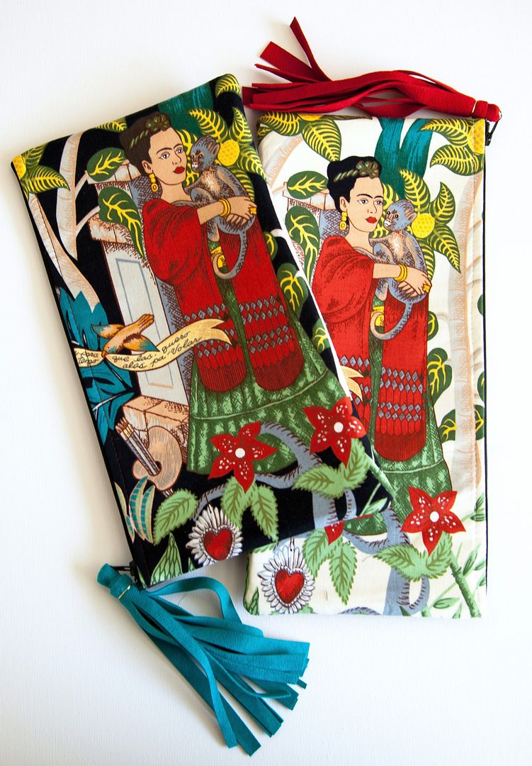 Frida Kahlo clutch by Rachel Stewart: Mother's Day gifts supporting women makers