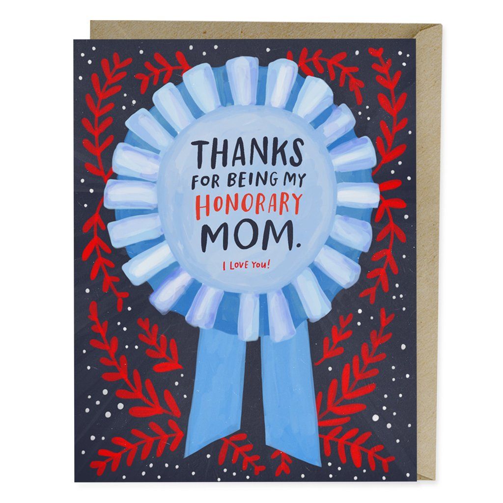 Honorary Mom Card for a Stepmother or Godmother on Mother's Day