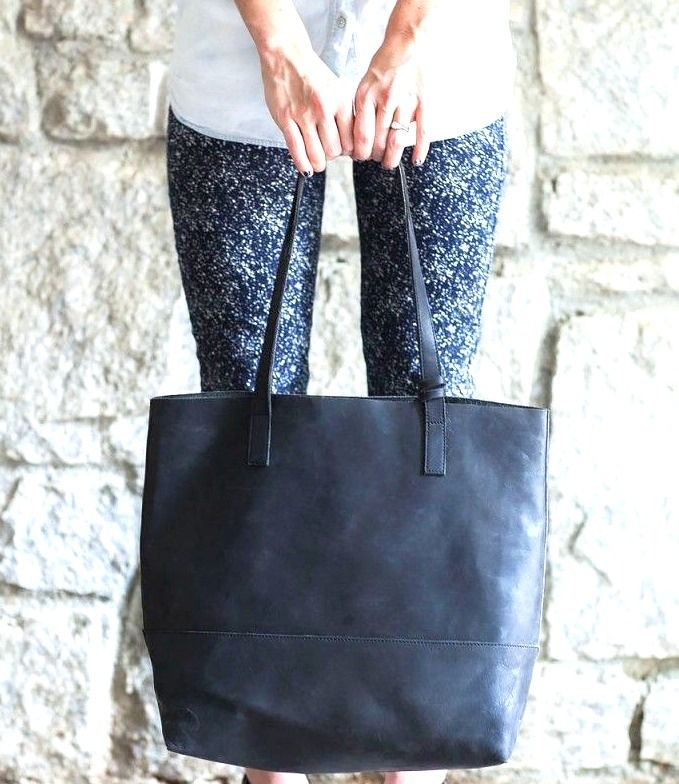 Gifts that give back: fashionABLE handmade leather tote supporting at-risk women and mothers in ethiopia