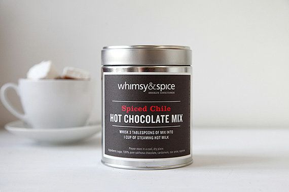 Gifts for foodies: Spiced chile hot chocolate mix