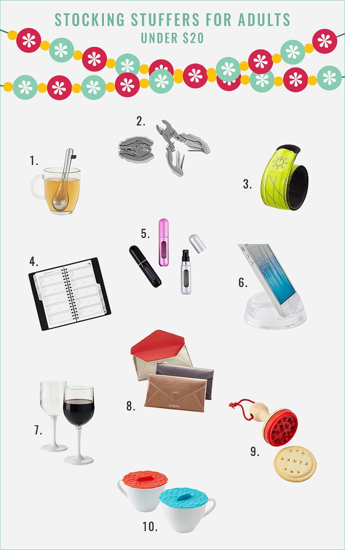 20 stocking stuffer ideas for adults under $20 all at The Container Store