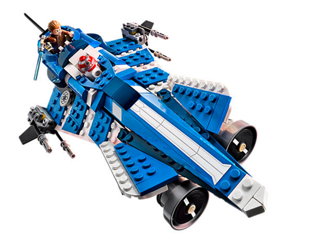 Anakin custom jet fighter from LEGO