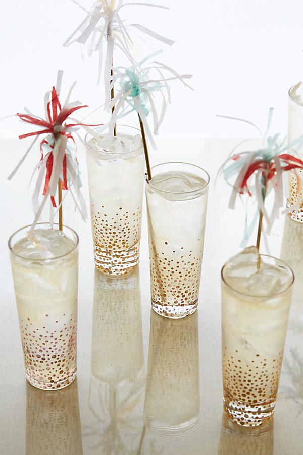 Anthropologie Champagne Bubble Highballs
