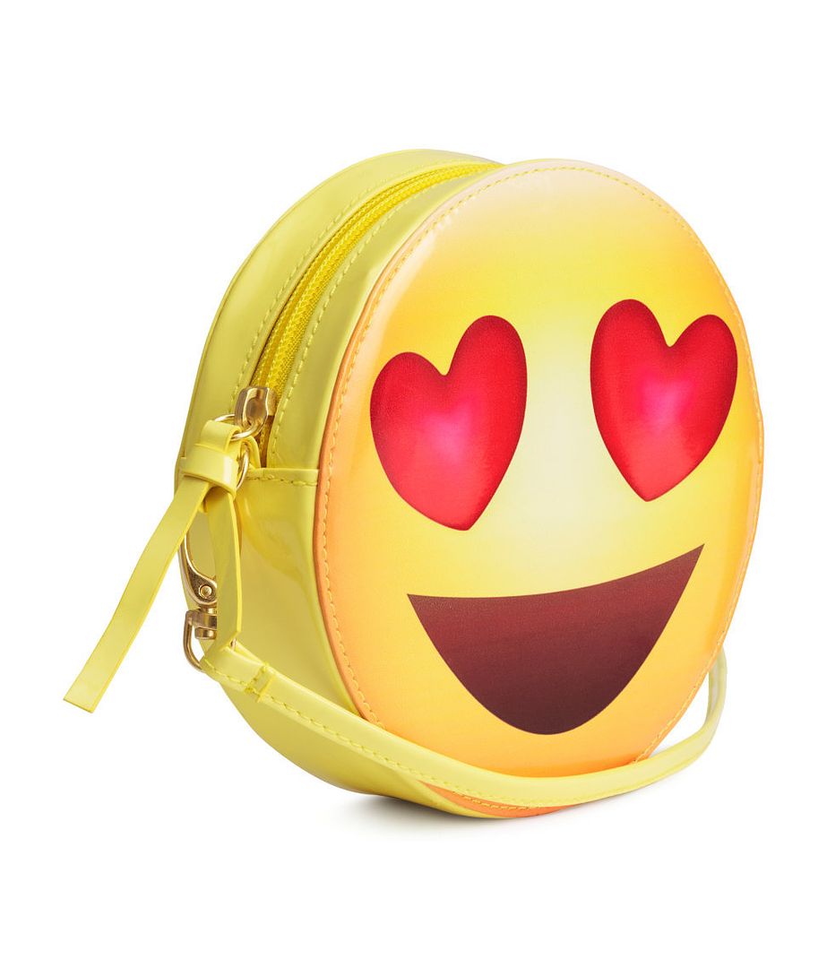 Cool gifts for kids under $15: Emoji shoulder bag at H&M | Cool Mom Picks holiday gift guide