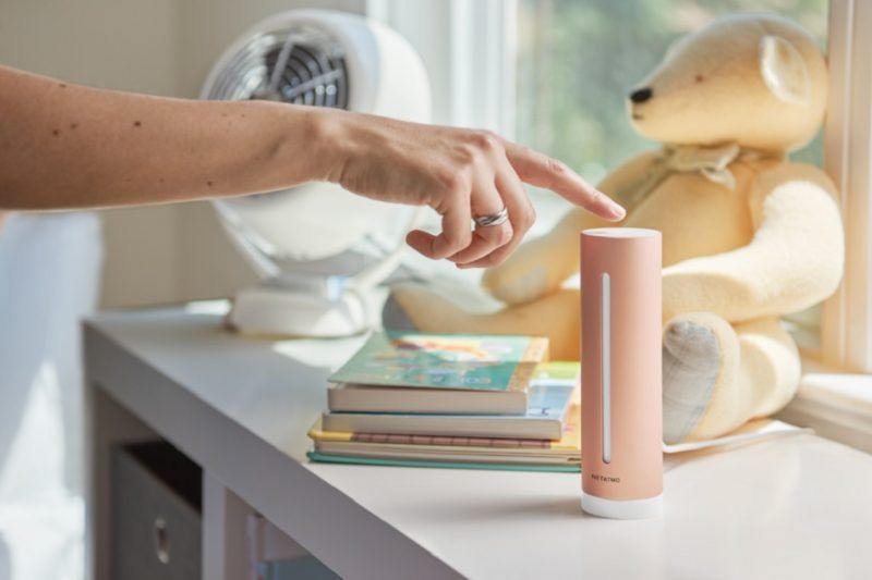 High tech baby gifts: Netatmo Homecoach monitors your room for temperature, humidity, air quality and even noise levels