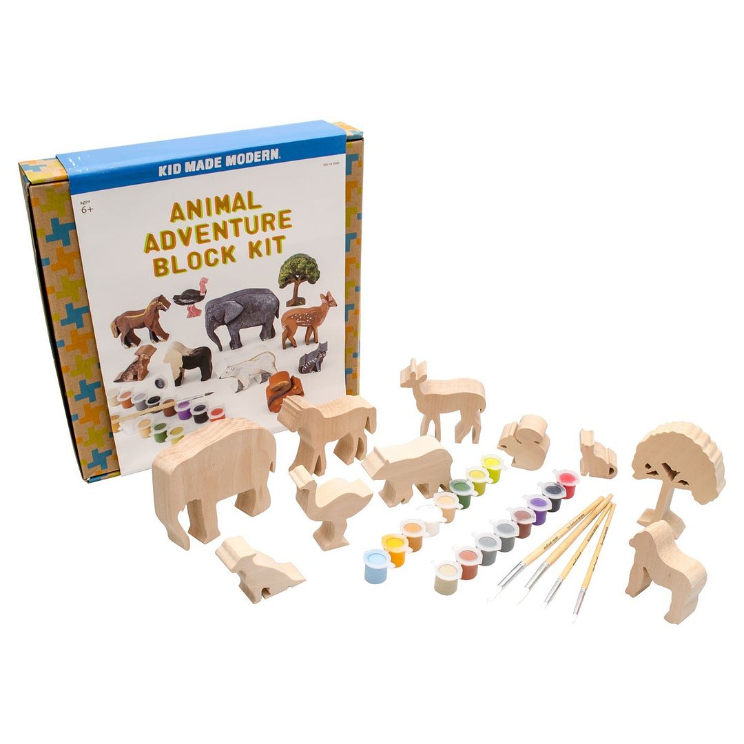 Holiday gifts for kids under $15: Kid-made modern animal adventures kit