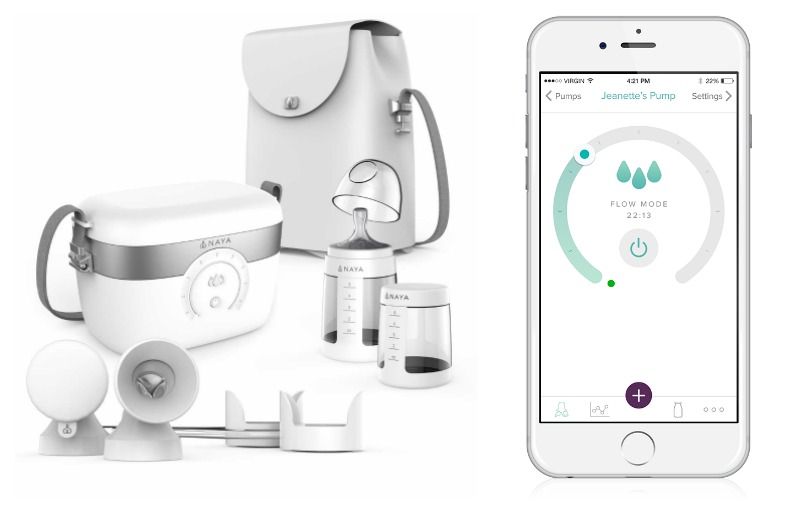 Cool high tech baby gifts: Naya Smart Breast Pump