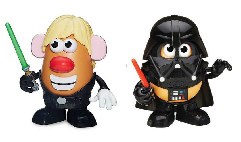 The hottest Star Wars toys: Mr. Potato Head Luke Frywalker and Darth Tater editions!