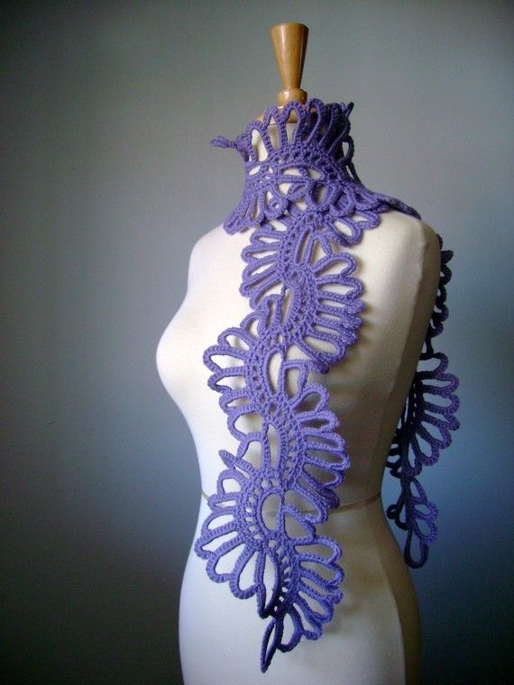 crochet scarf from VitalTemptation
