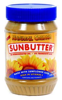 Sunbutter - peanut-free sunflower seed butter