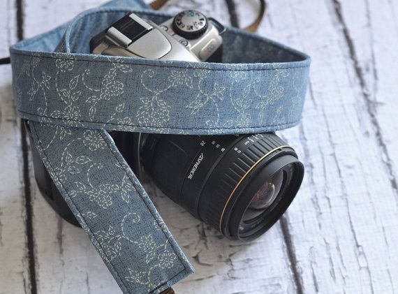French blue camera strap at The Sweet Strap | Cool Mom Tech