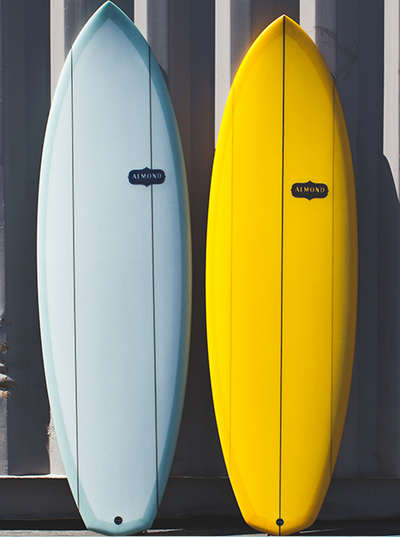 Holiday splurge! Custom boards from Almond Surfboards