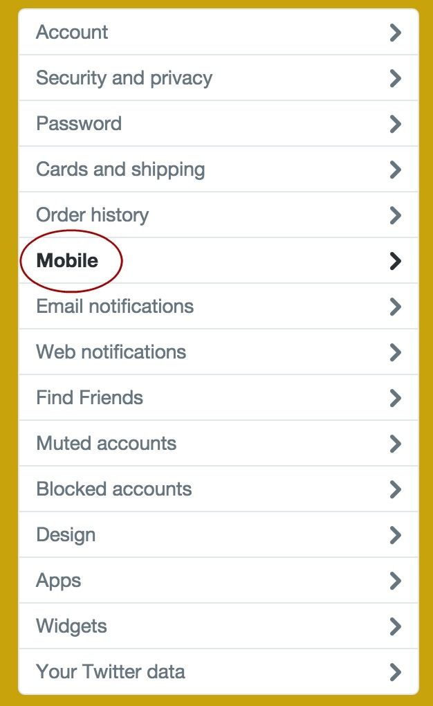 Life management: How to turn off mobile Twitter notifications in your settings