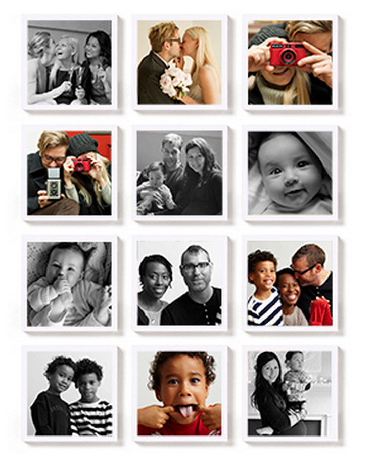 Affordable photo gifts for Mother's Day | Magnet set from Pinhole press