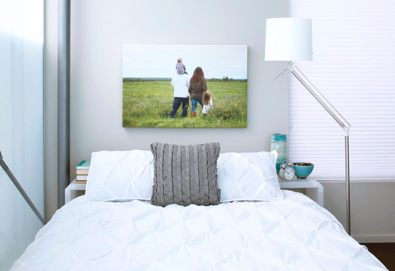 Photos beautifully printed on canvas at Canvaspop make great Mother's Day gifts